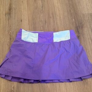 Lululemon Athletica Purple Mini Skirt
